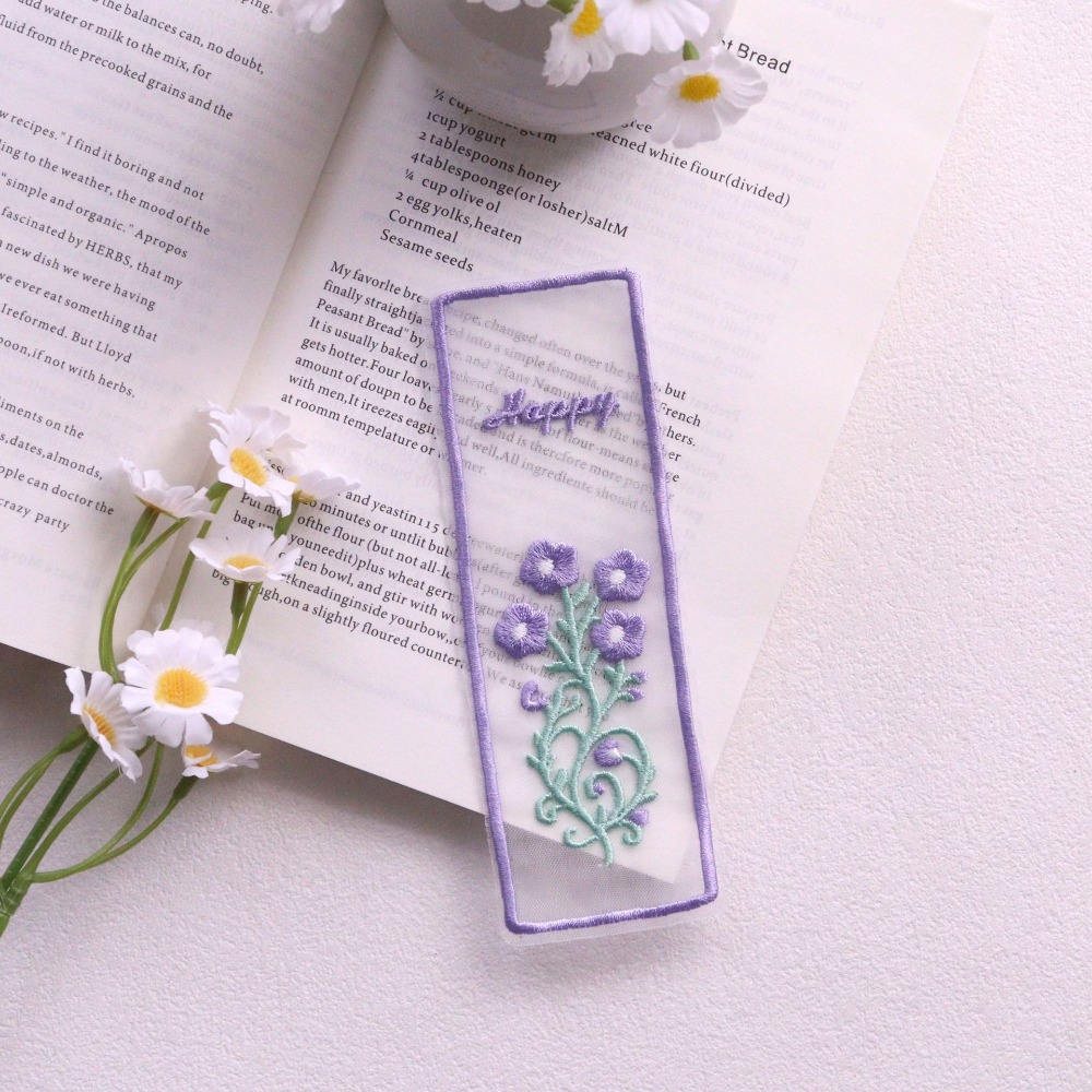 Kreative Transparente Organza- – Dried Flower Bookmark Bewertung und Preis