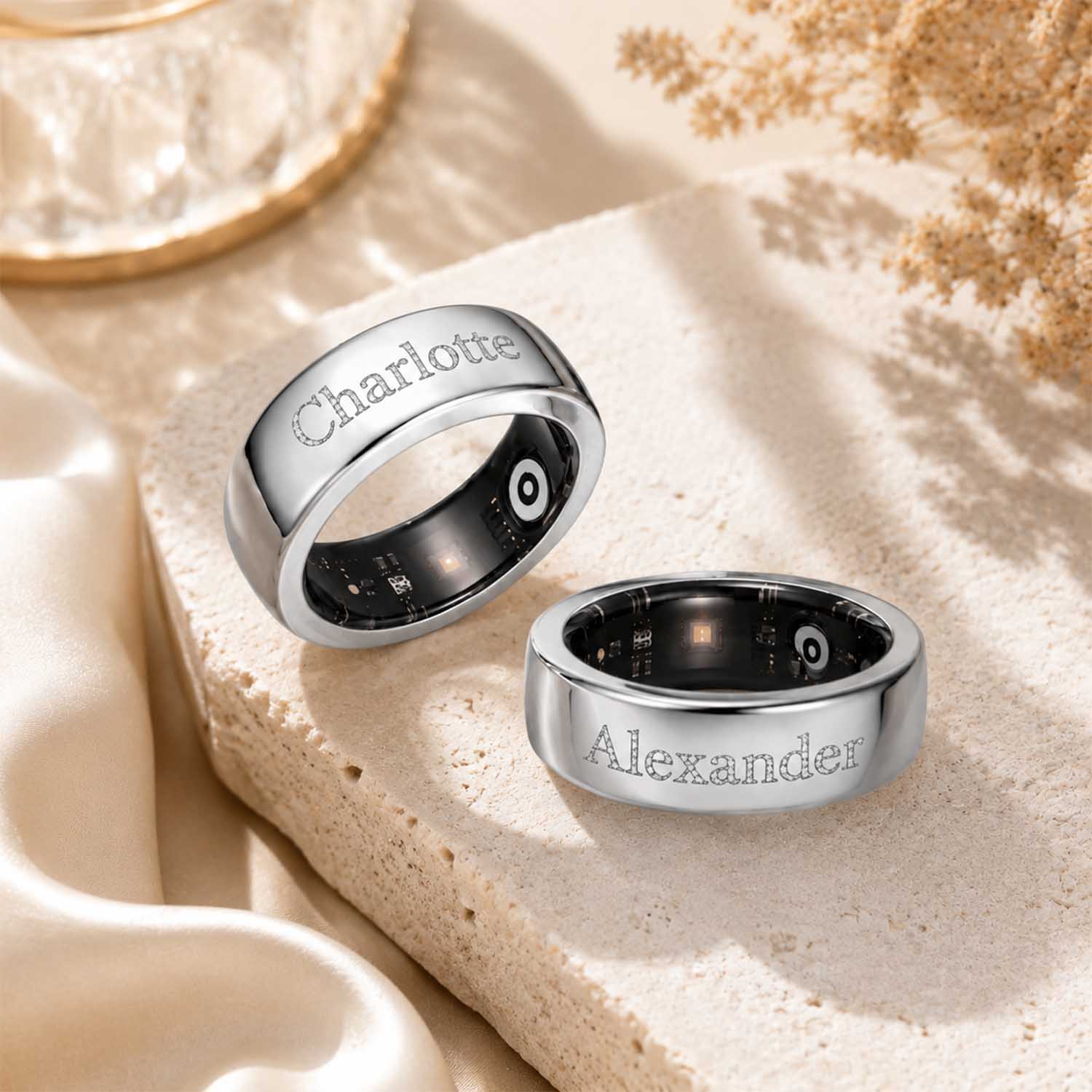 Qitian Maßgefertigte Diamant-N – Initial Ring Custom Bewertung und Preis