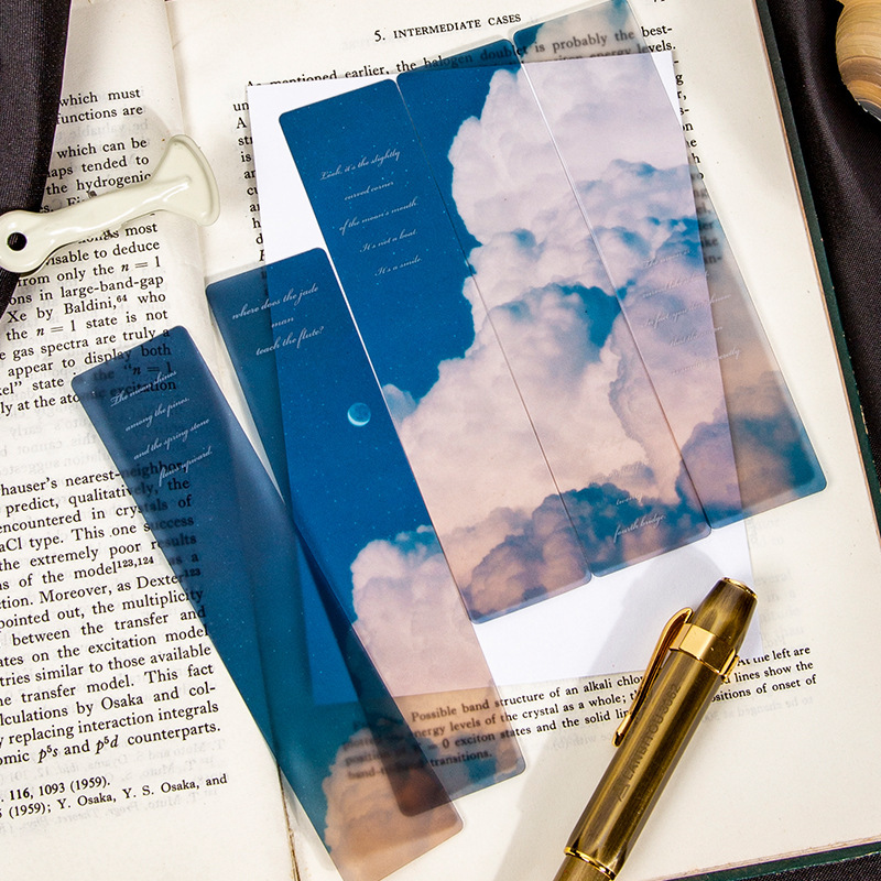 5 Stück Space Roaming Matte PE – Dried Flower Bookmark Bewertung und Preis
