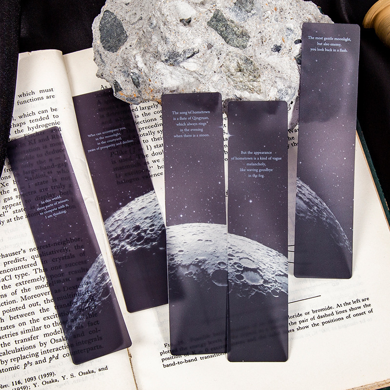 5 Stück Space Roaming Matte PE – Dried Flower Bookmark Bewertung und Preis