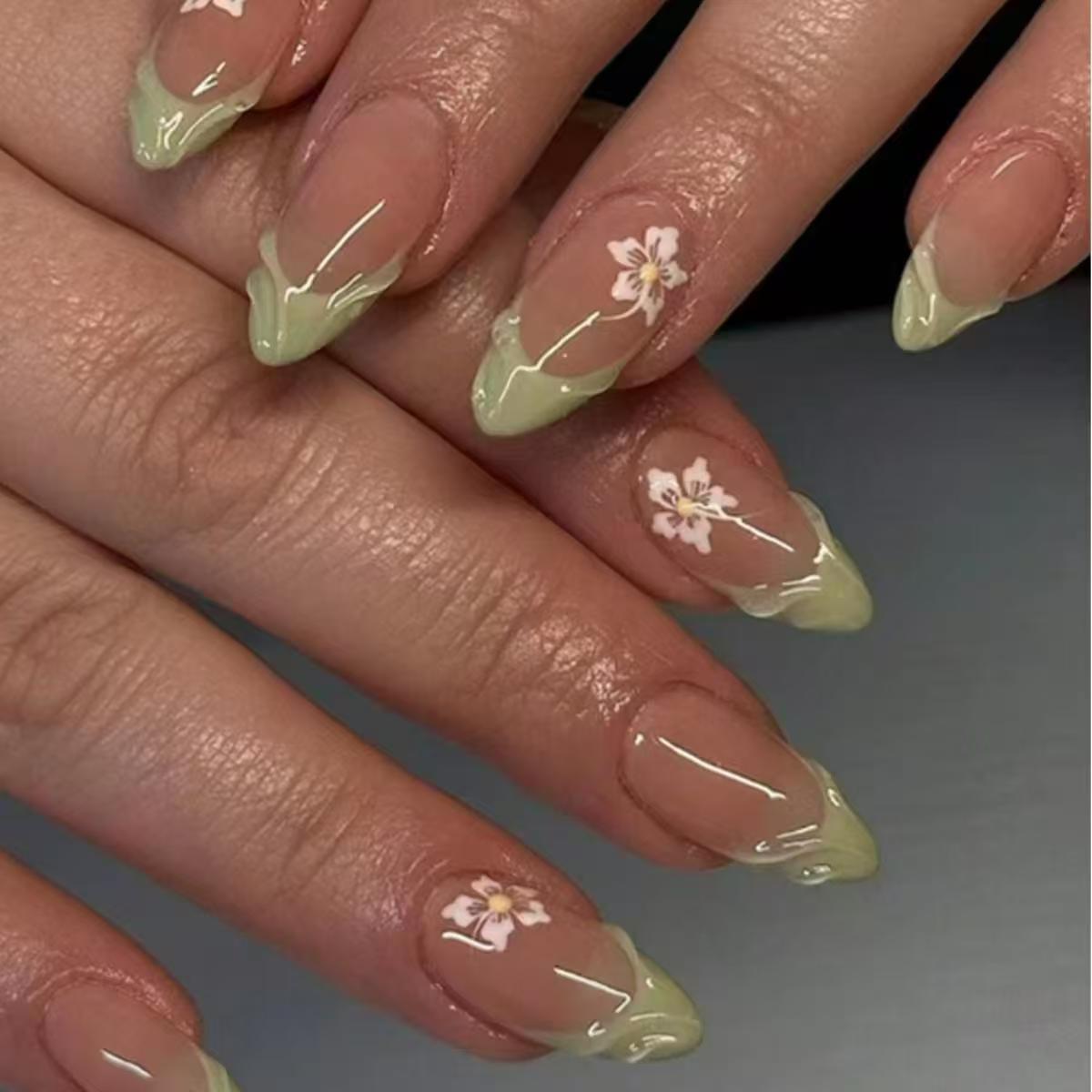 24 Stück einfache grüne franzö – Pressed Flower Art Bewertung und Preis