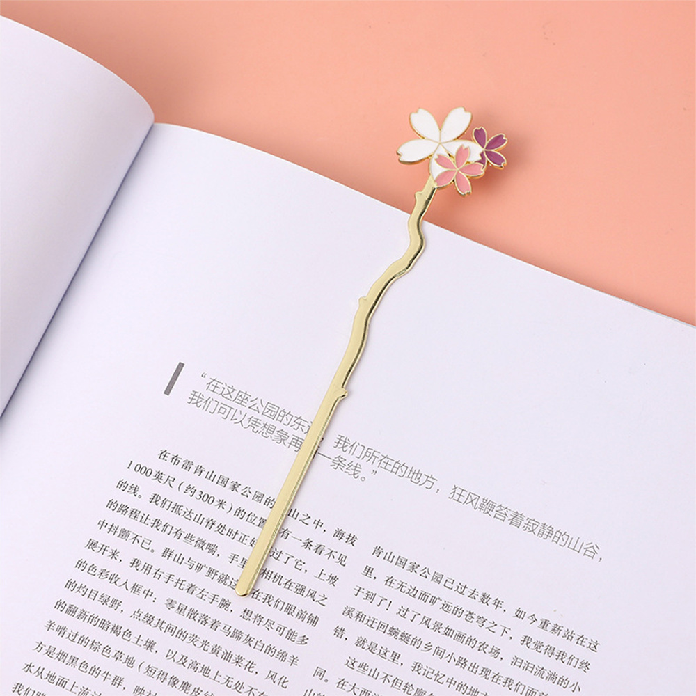 Metall Sakura Lesezeichen krea – Dried Flower Bookmark Bewertung und Preis